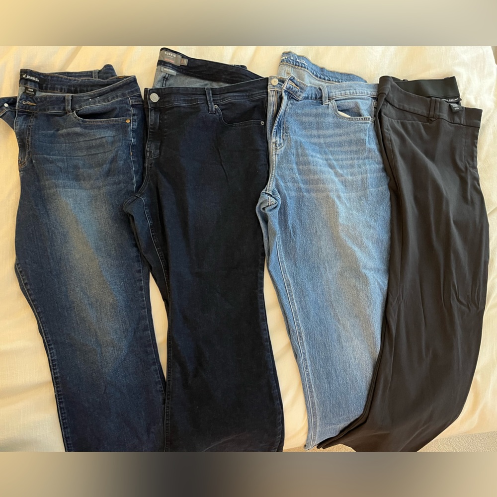 Women’s size 20 jeans and dress pants
